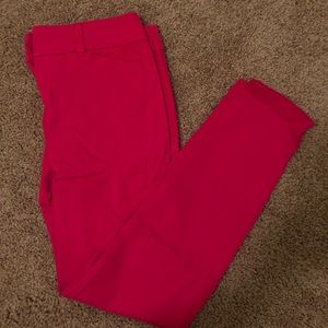 Hot Pink Old Navy Dress Pants/Pixie Cut